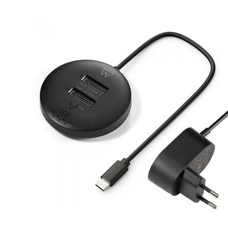 EWENT EW7078 clonador USB3.2, doble bah�a SSD