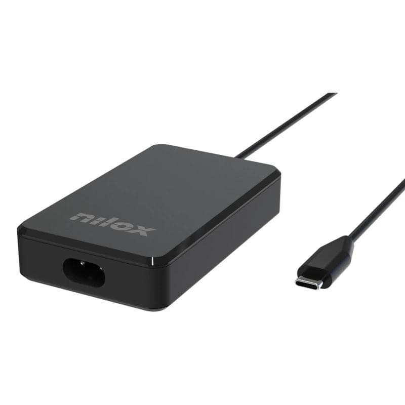 NILOX Alimentador gan usb-c para portátil - 65 W