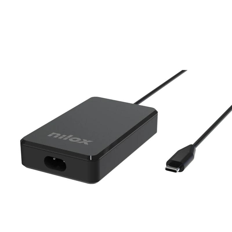 NILOX Alimentador gan usb-c para portátil -90 W
