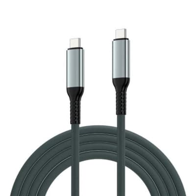 EWENT Cable USB 4 Gen 3 tipoC macho a macho 1m