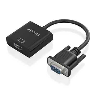 Aisens Conversor SVGA/M+JACK3.5/H+MicroB/H HDMI/H