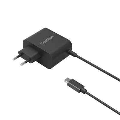 Coolbox Cargador Portátil Universal USB-C 65W GAN