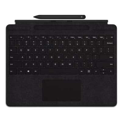 Microsoft TypeCover Pro8-9-10 CoPilot ES Negra+Pen