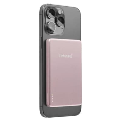 Intenso Powerbank MW5000 MagSafe Rosado