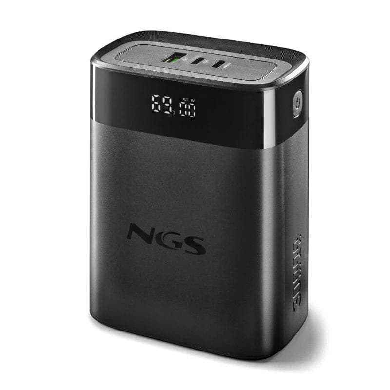 NGS BATERIA EXTERNA PORTATIL CARGA RAPIDA 140 W