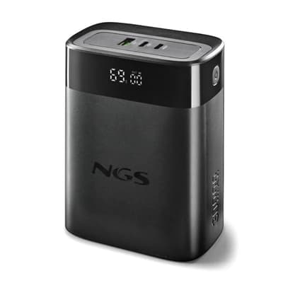 NGS BATERIA EXTERNA PORTATIL CARGA RAPIDA 140W