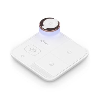 Aisens Cargador Inalámbrico USBC 15W 4 en 1 Blanco