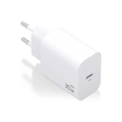 Aisens Cargador GaN 30W 1xUSB-C PD3.0 Blanco