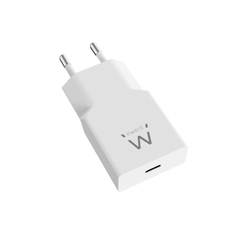 EWENT EW1310 Cargador rpido USB-C 20W Tec.Ganfast