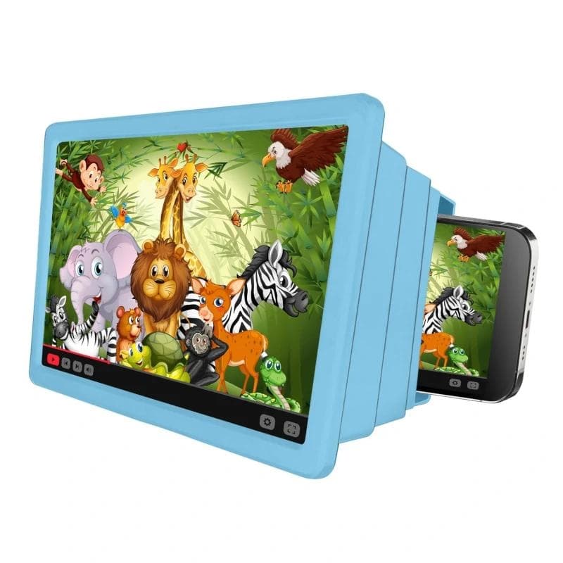 Celly amplificador de pantalla para nios Azul