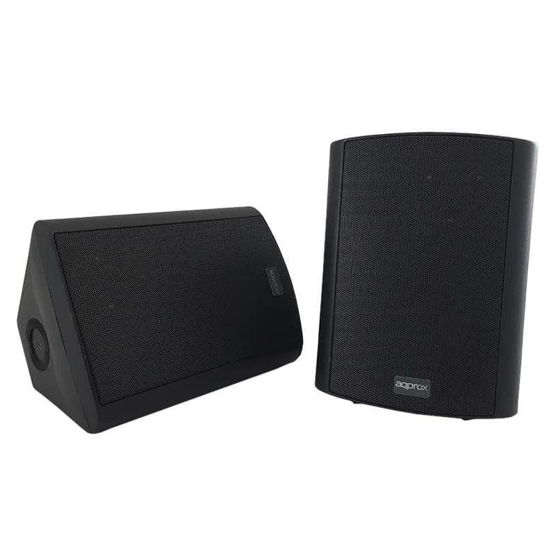 Approx Altavoces Pared Dig.2x30W kit de mont negro - 4