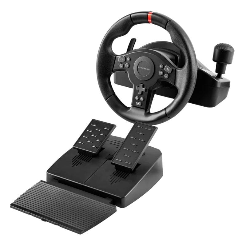 MARS GAMING Volante Simulacin Carreras Negro