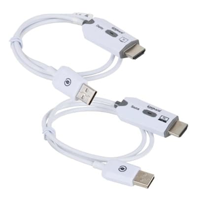 iggual Transmisor y receptor HDMI FHD inalámbrico