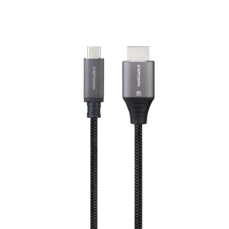 Nanocable Cable USB-C / M -HDMI / M 2.0 4K 60 Hz 1.8M