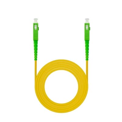 Nanocable Cable fibra SC-APC LSZH Amarillo 80m