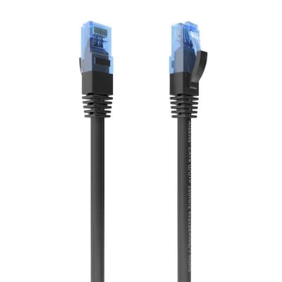 Aisens Cable RJ45 CAT.6 UTP AWG26 CCA Negro 0.75m