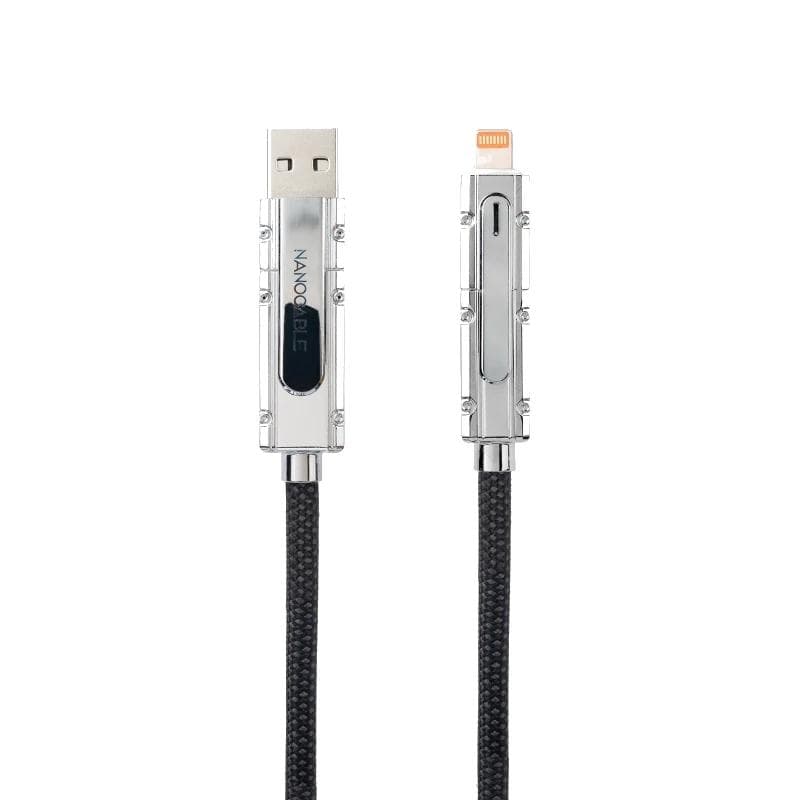 Nanocable Cable USB-C+USB-A / M LIGHTNING+USB-C / M 2M