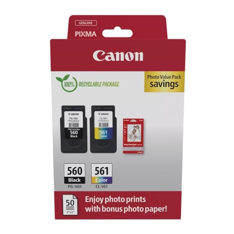 Canon Cartucho Multipack PG-560 / CLI-561+ papel Fo