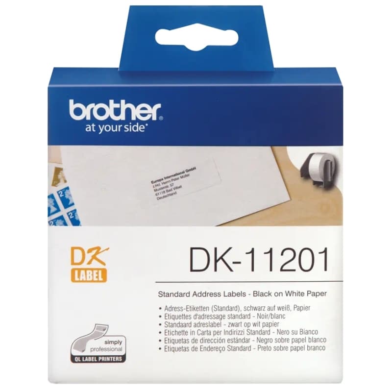 Brother Etiquetas DK11201 Direccin 29x90 mm 400 ud