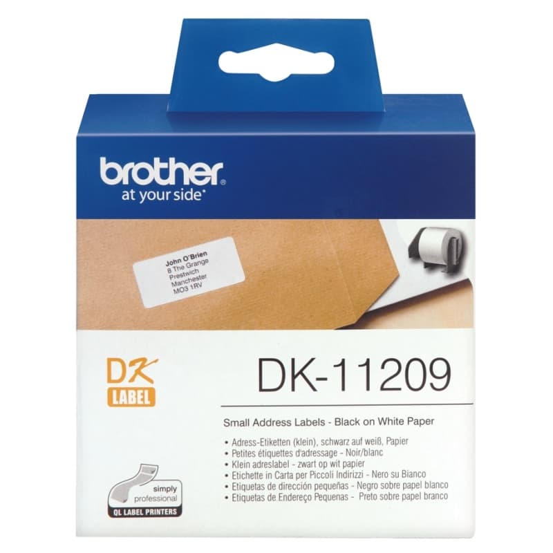 Brother Etiquetas DK11209 Direccin 29x69 mm 800 u