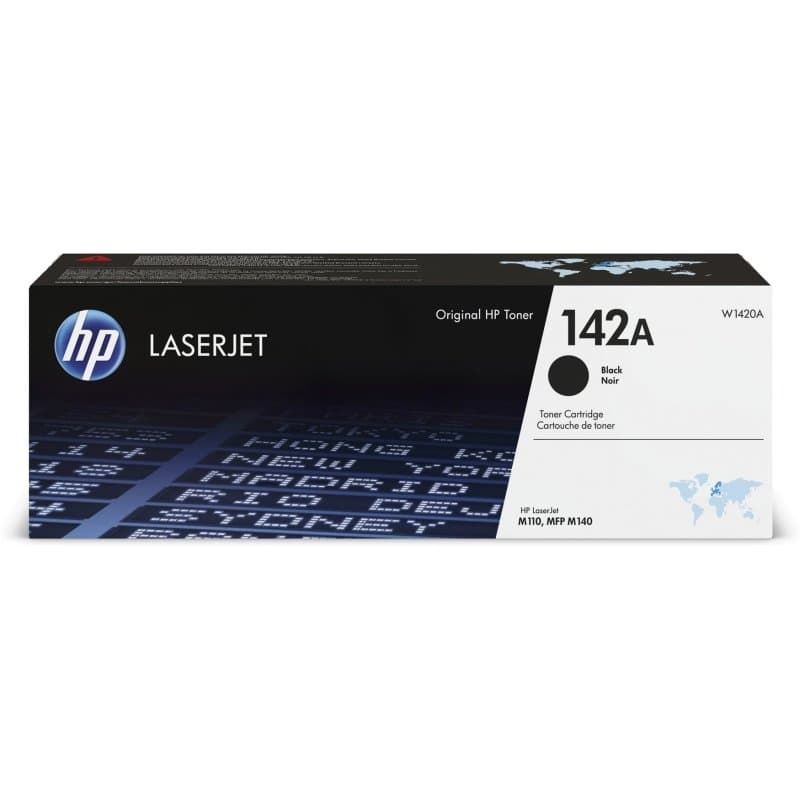 HP Tner 142A Negro