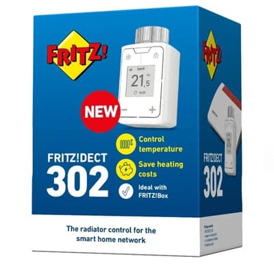 FRITZ!DECT 302 Intern. Válvula Control Radiador
