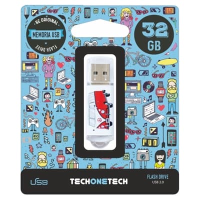 TECH ONE TECH Camper Van-Van 32 Gb USB 2.0