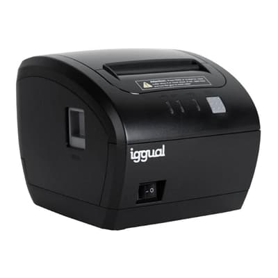 iggual Impresora térmica tickets TP EASY 80 USB+RJ