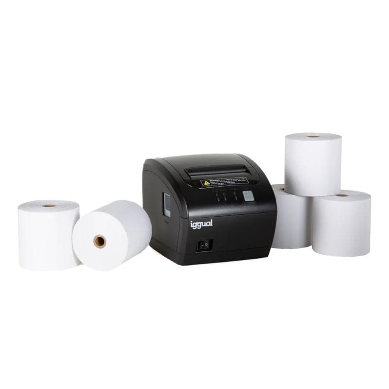 Kit impresora trmica tickets TP EASY 80 + 5 rollo