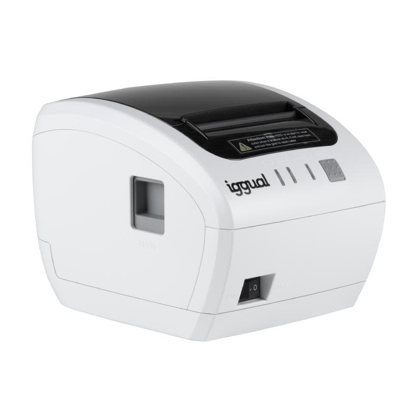 iggual Impresora trmica TP EASY 80W USB+RJ11 blan