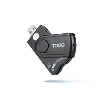 Tooq TQR-3012B Lector DNIe, SIM, SD/TF, USB-A
