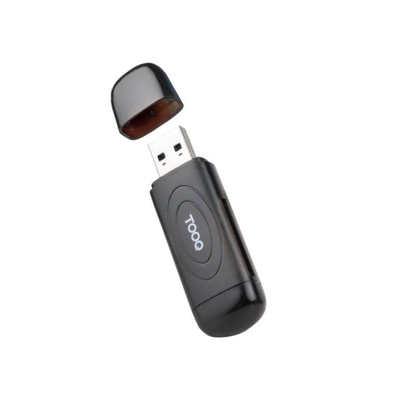 Tooq TQR-3002B Lector tarjetas USB3.0 SD / TF Negro