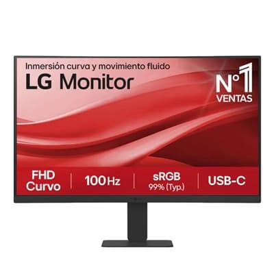 LG 24U421A-B monitor 23.8" FHD 1xHDMI curvo