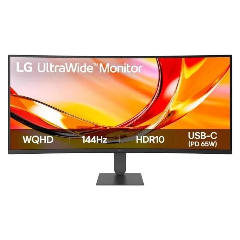 LG 34U640B-B Monitor 34" WQHD 144 Hz HDMI AA Curvo