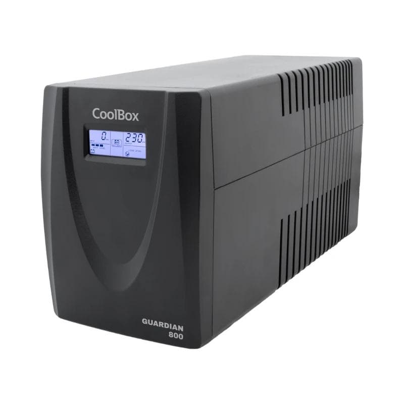 COOLBOX SAI GUARDIAN 3 800VA 480 W CON PANTALLA LCD