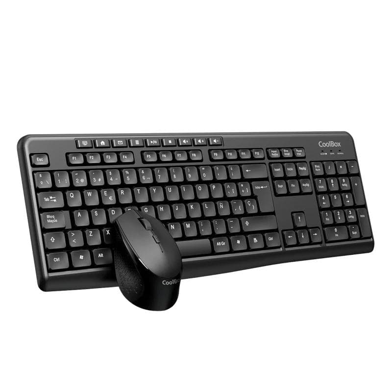 Coolbox Kit Teclado MM + Ratn Inalámbrico