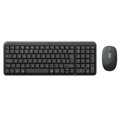 Logitech Teclado+raton MK250 bluet Negro