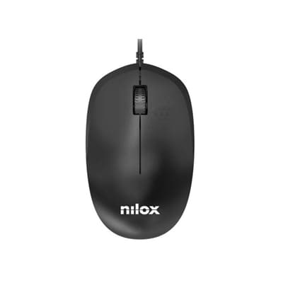 Nilox Ratón MOUSB1012 1200 dpi USB