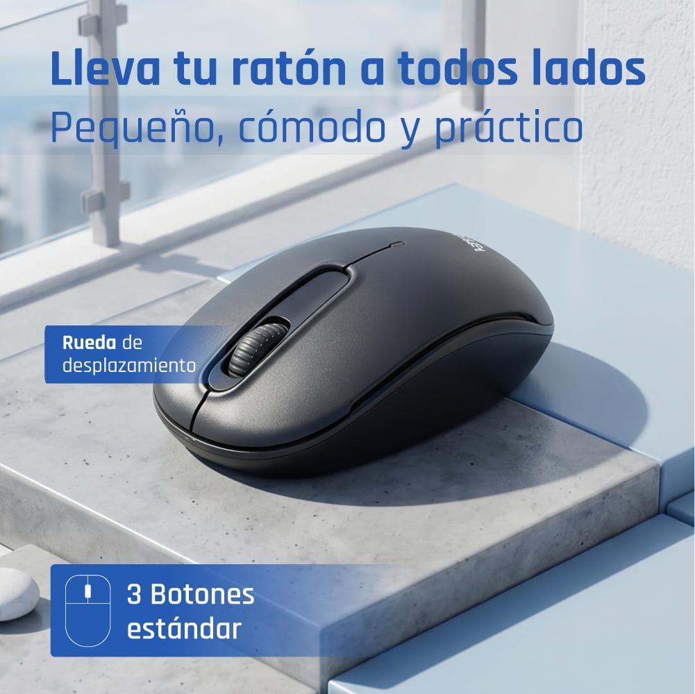 iggual Ratn inalámbrico WOM-STANDARD-3D 1000DPI