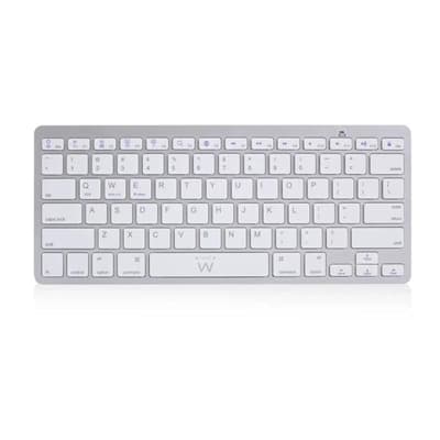 Ewent Teclado Bluetooth iOS/Android/Win Slim Plata