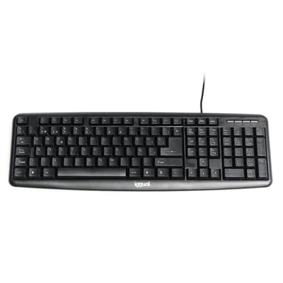 iggual Teclado USB estándar CK-BASIC-105T negro