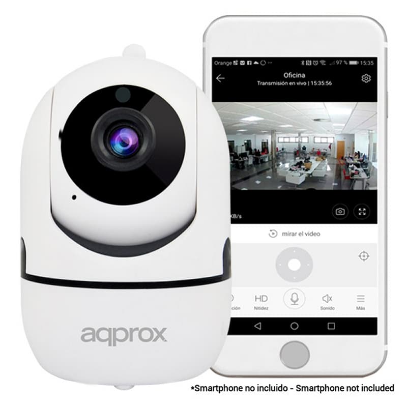 approx APPIP360HDPRO Camara 360� 1080p WiFi - 2