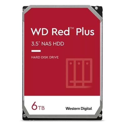Western Digital Red Plus WD60EFPX 6TB SATA-600