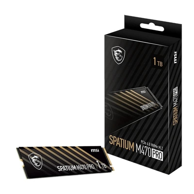 MSI SSD Spatium M470 Pro 1 TB PCIe 4.0 NVMe 6000Mbs