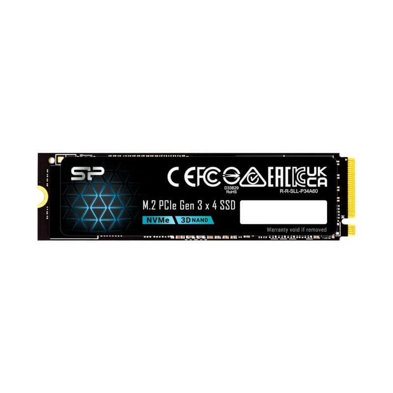 SP P34A60 128 GB SSD M.2 PCIe Gen3x4 Nvme