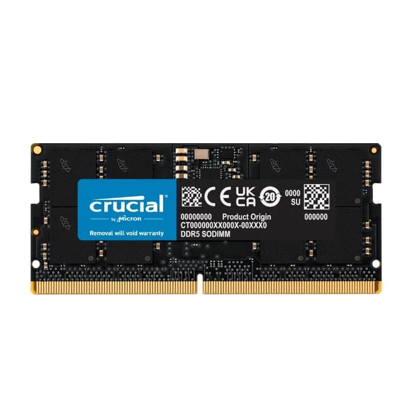 Crucial CT16G48C40S5 16 GB soDIMM CL40 4800 MHz DDR5