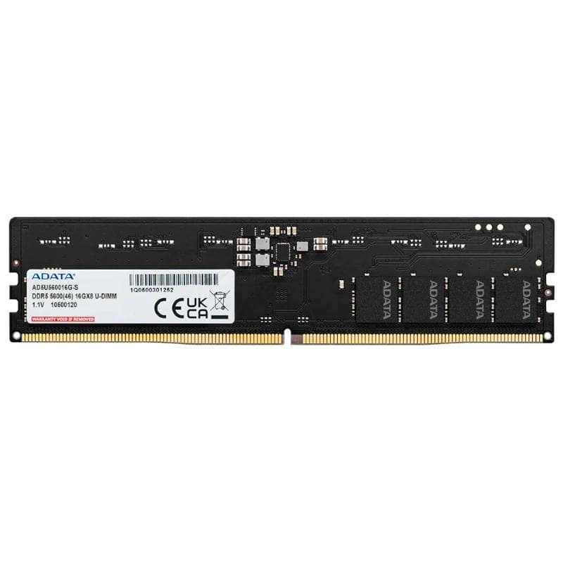 ADATA RAM AD5U560016 g-S 16 GB 5600 MHz DDR5 DIMM