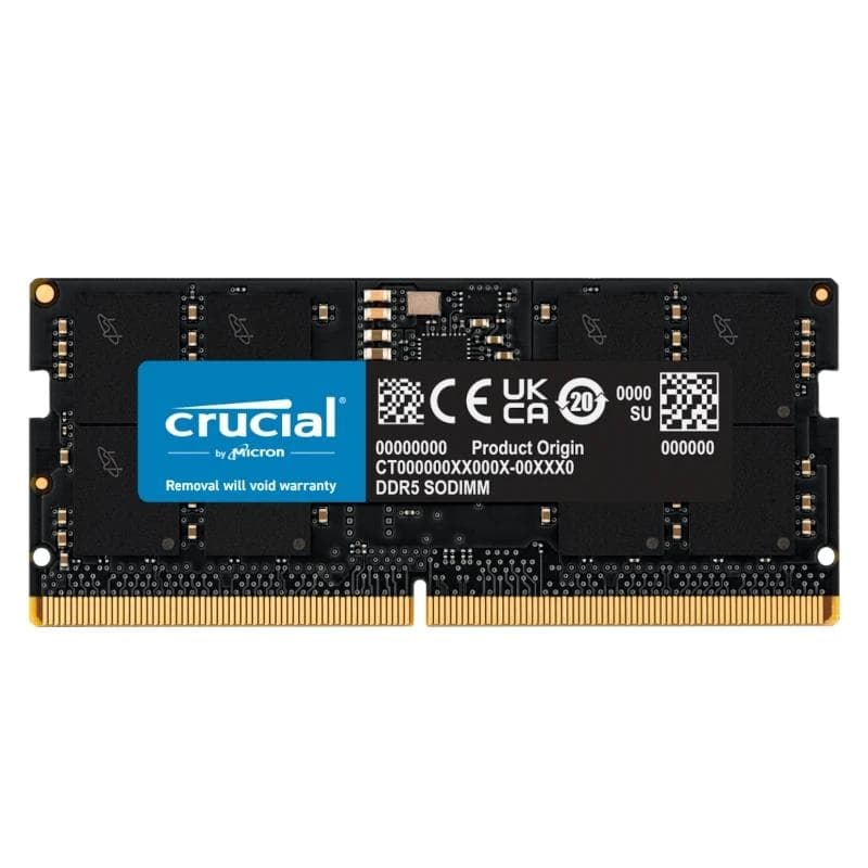 Crucial CT16G56C46S5 16 GB soDIMM CL40 5600 MHz DDR5