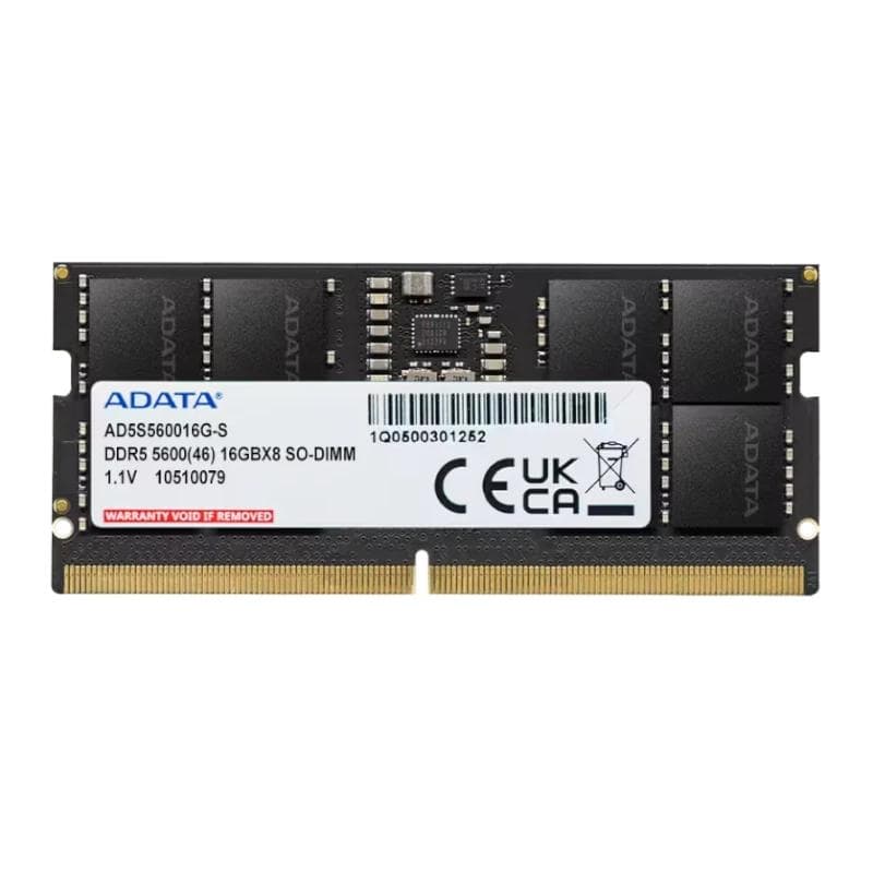 ADATA RAM AD5S560016 g-S 16 GB 5600 MHz DDR5 SODIMM