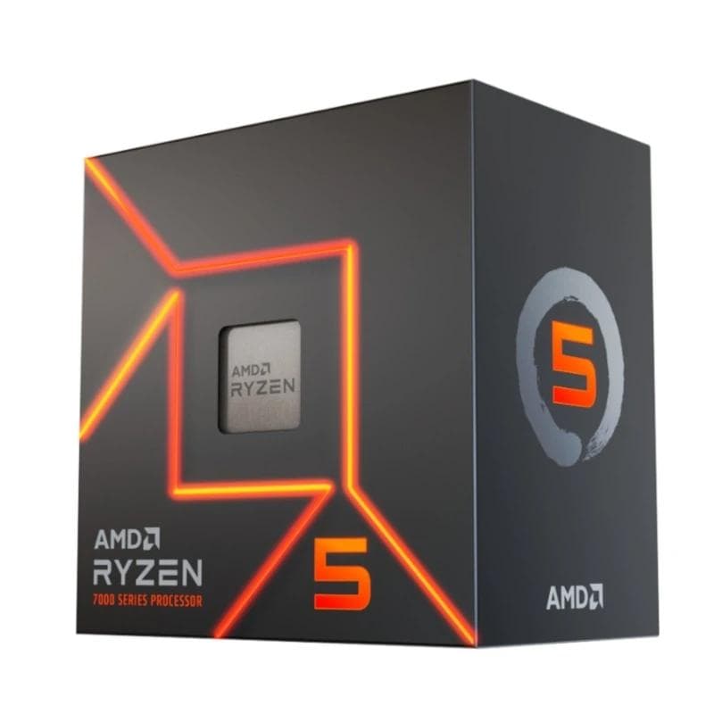 AMD RYZEN 5 7600 3.8 GHz 38M 6CORE AM5 BOX Con Vent